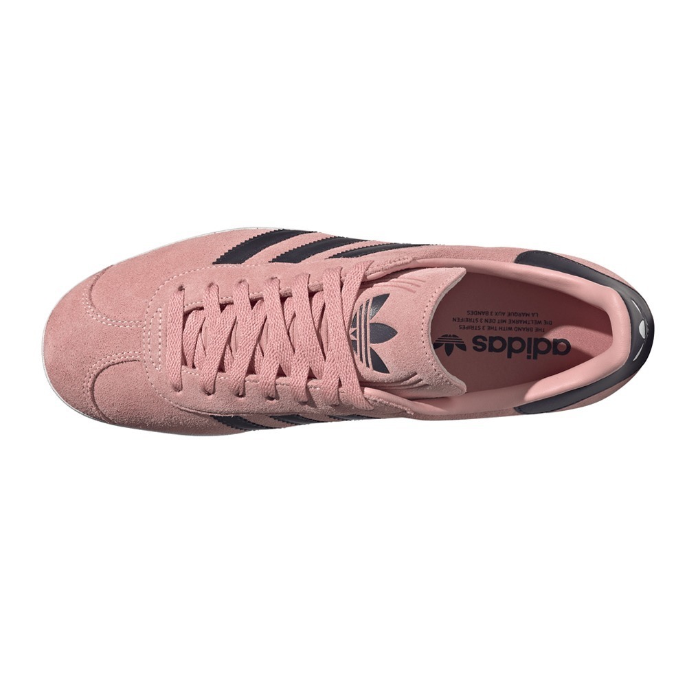 Adidas Gazelle Athletic Sneakers Shoes Pink Black White JH5388 Men's Size 11.5 - Picture 4 of 5
